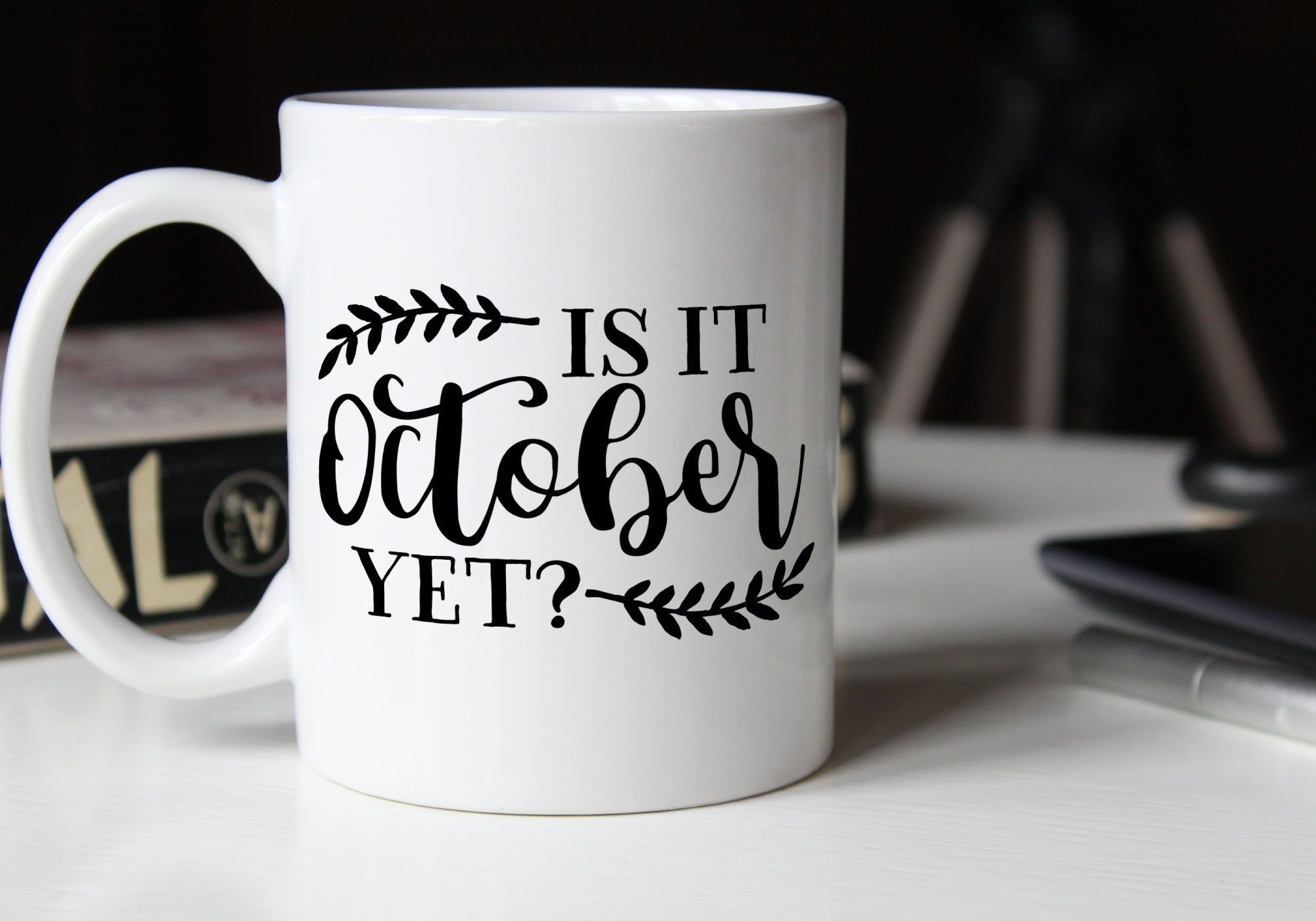 Free Is It October Yet SVG Cut File