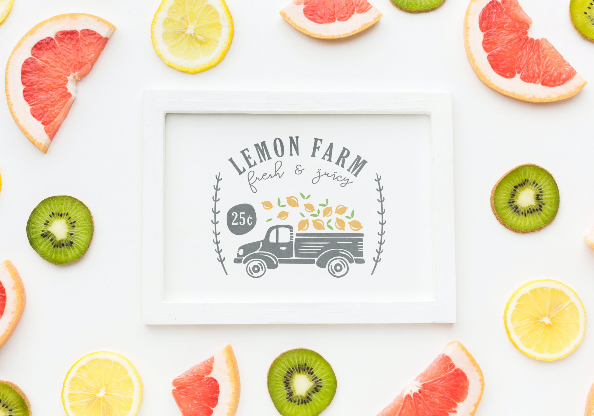 Free Lemon Farm SVG Cut File