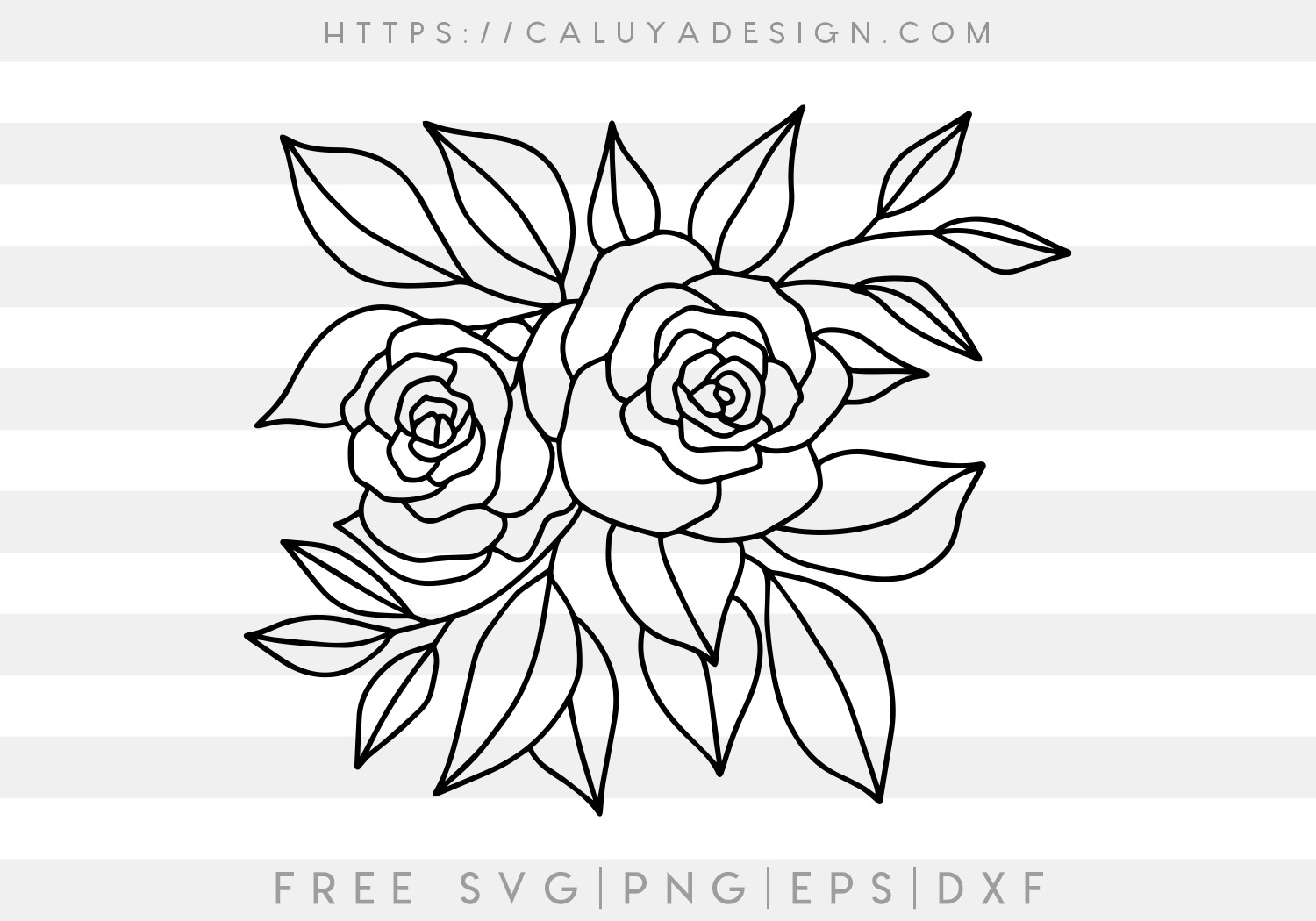 Flower Bouquet SVG, PNG, EPS & DXF