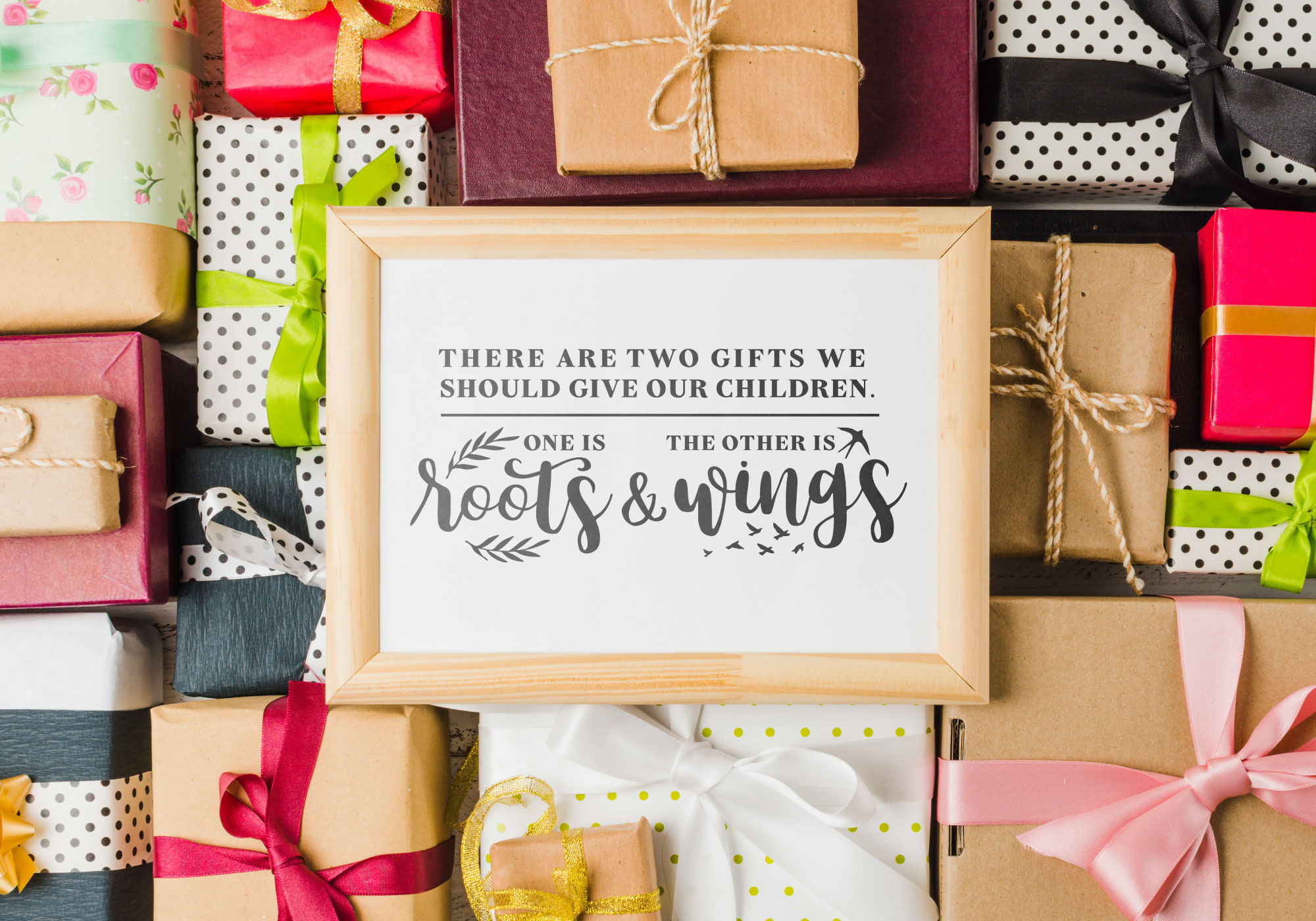 Free There Are Two Gifts SVG Cut File