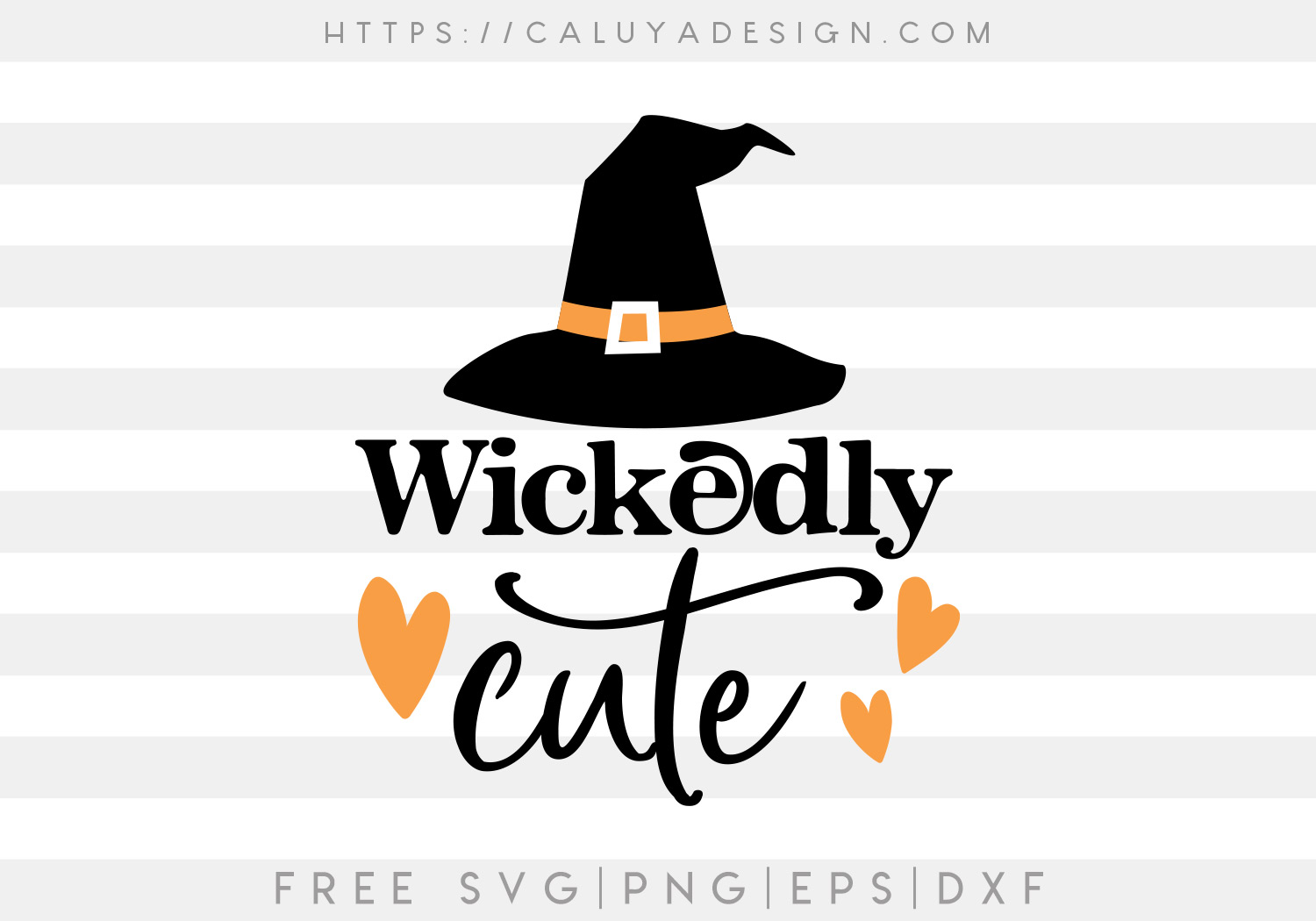 Free Wickedly Cute SVG Cut File