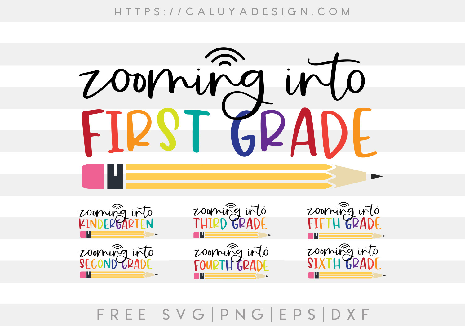 Zooming into School SVG, PNG, EPS & DXF