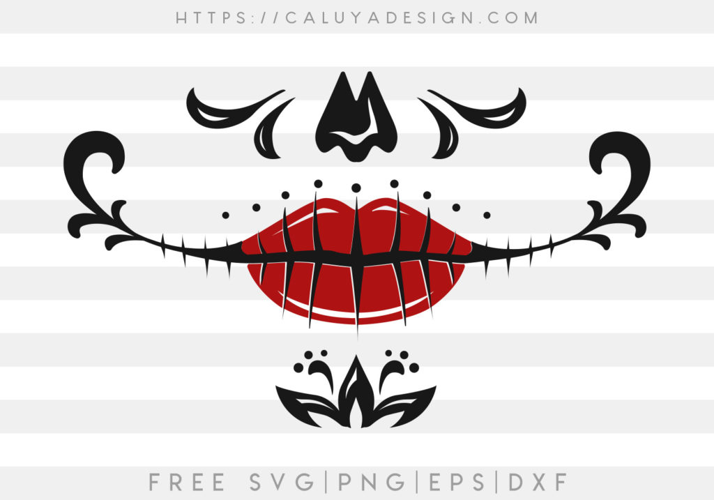 Download sugarskull-svg-main - Caluya Design