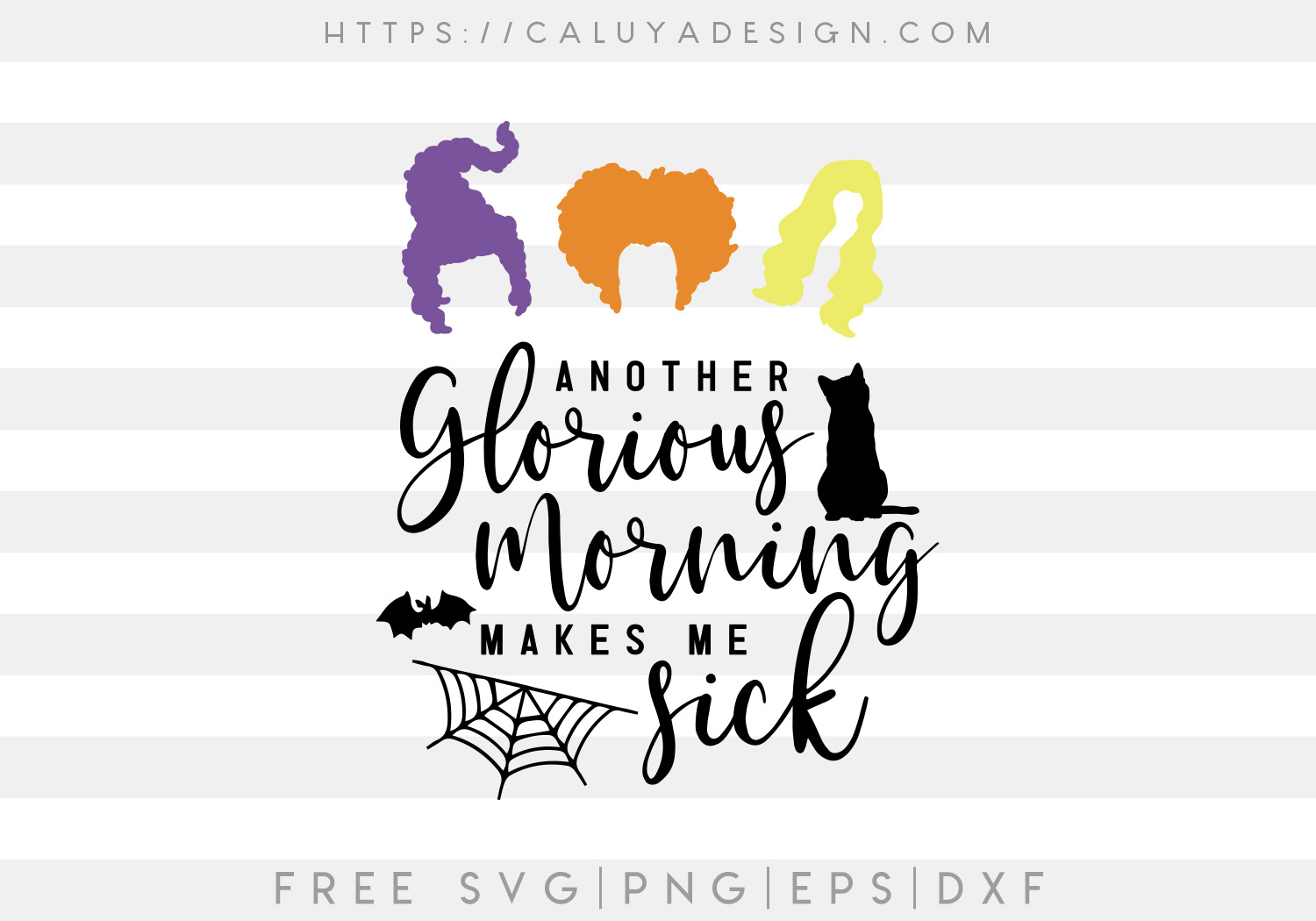 Free Another Glorious Day Hocus Pocus SVG Cut File