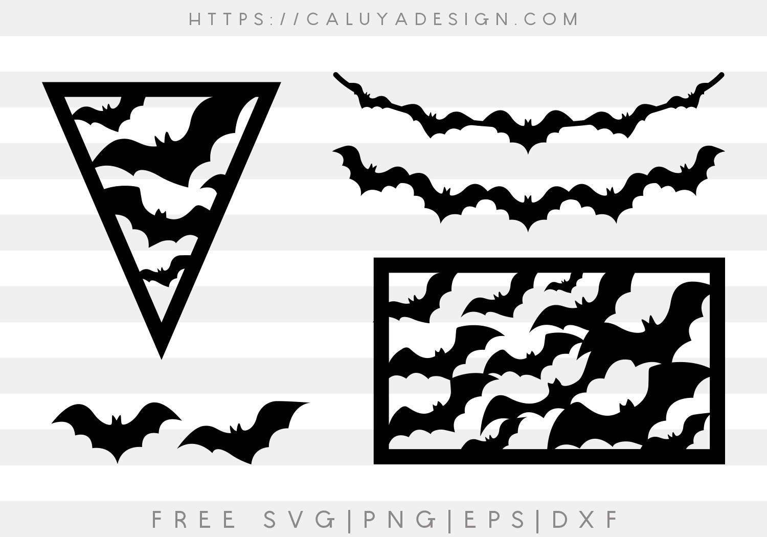 Free Halloween Banner SVG Cut File