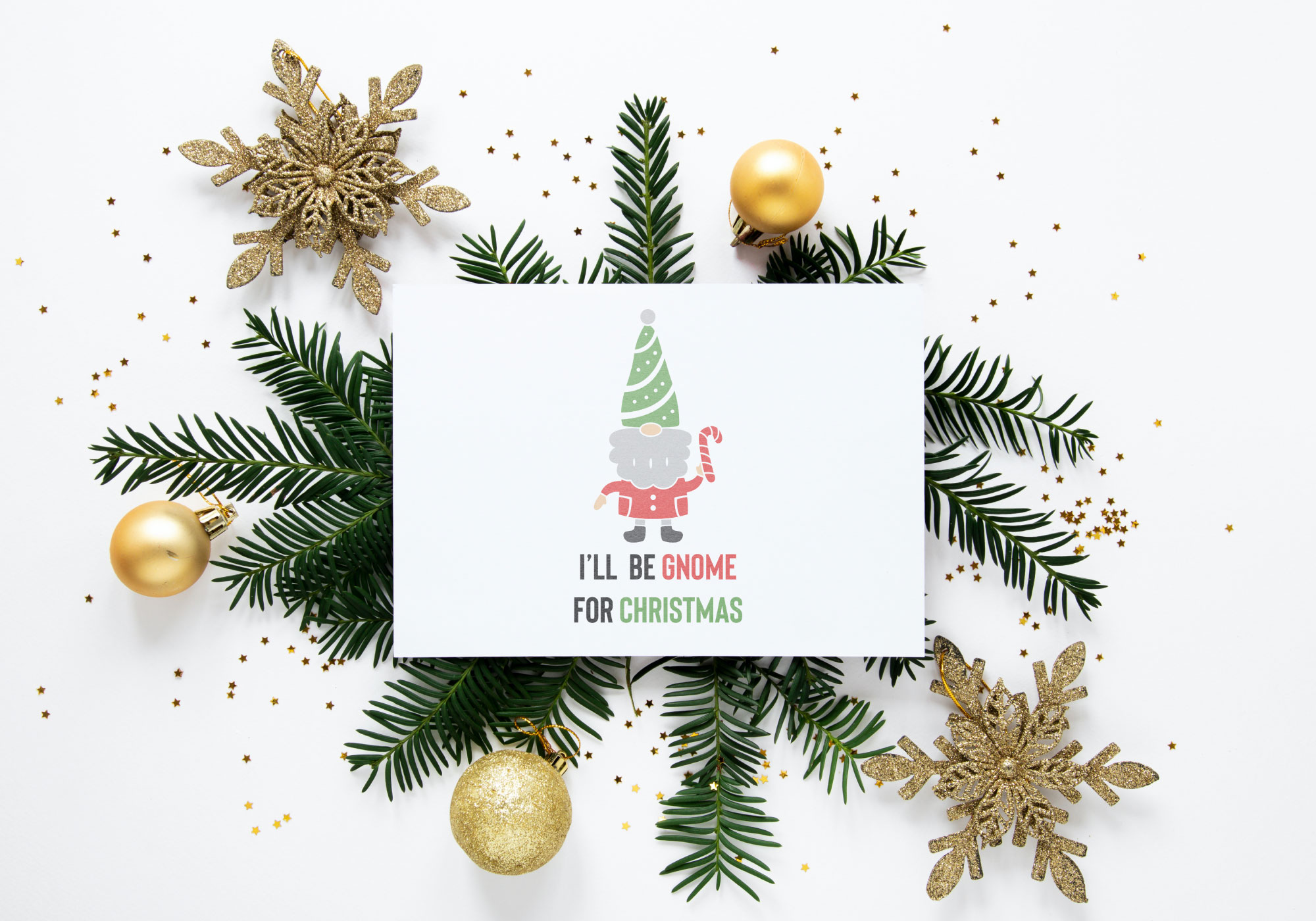 Free Merry Gnomes SVG Cut File