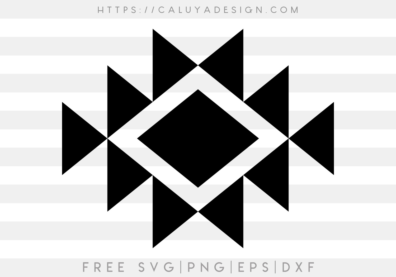 Free Tribal Pattern SVG Cut File