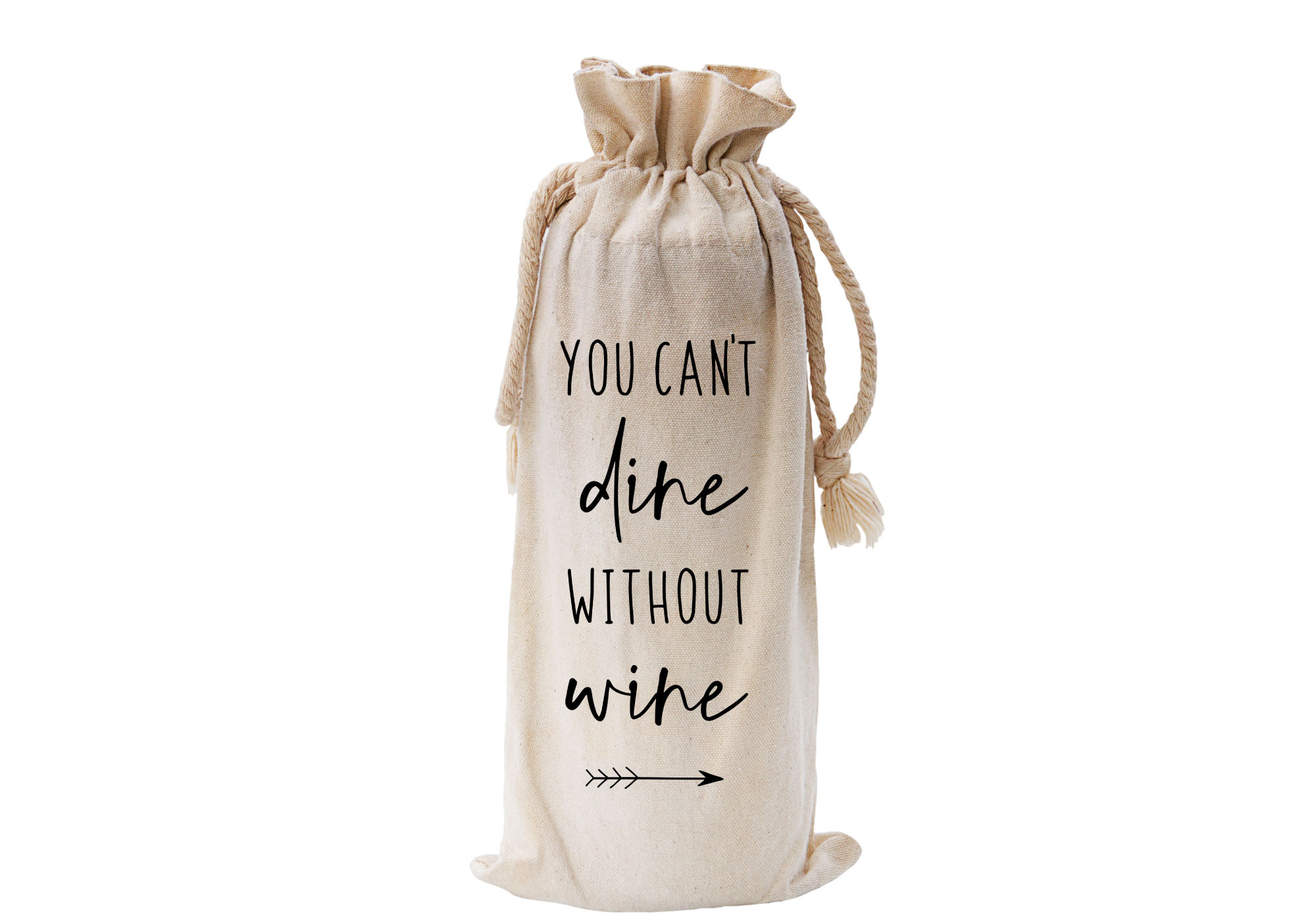 Free You Can't Dine Without Wine SVG Cut File