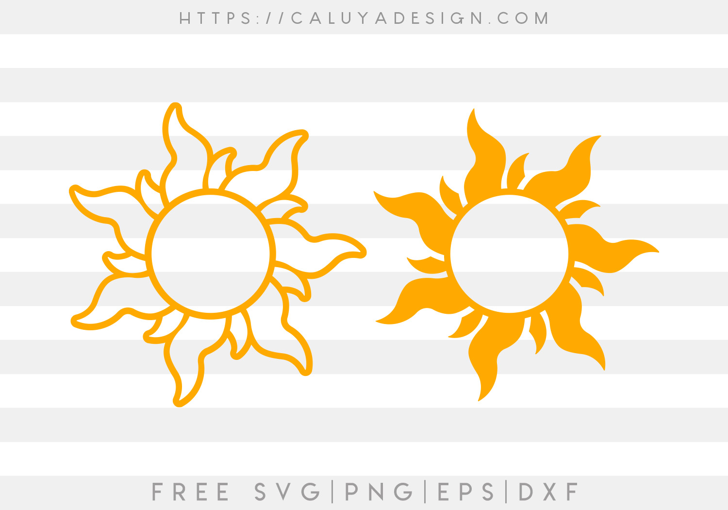 Free Boho Sun SVG Cut File