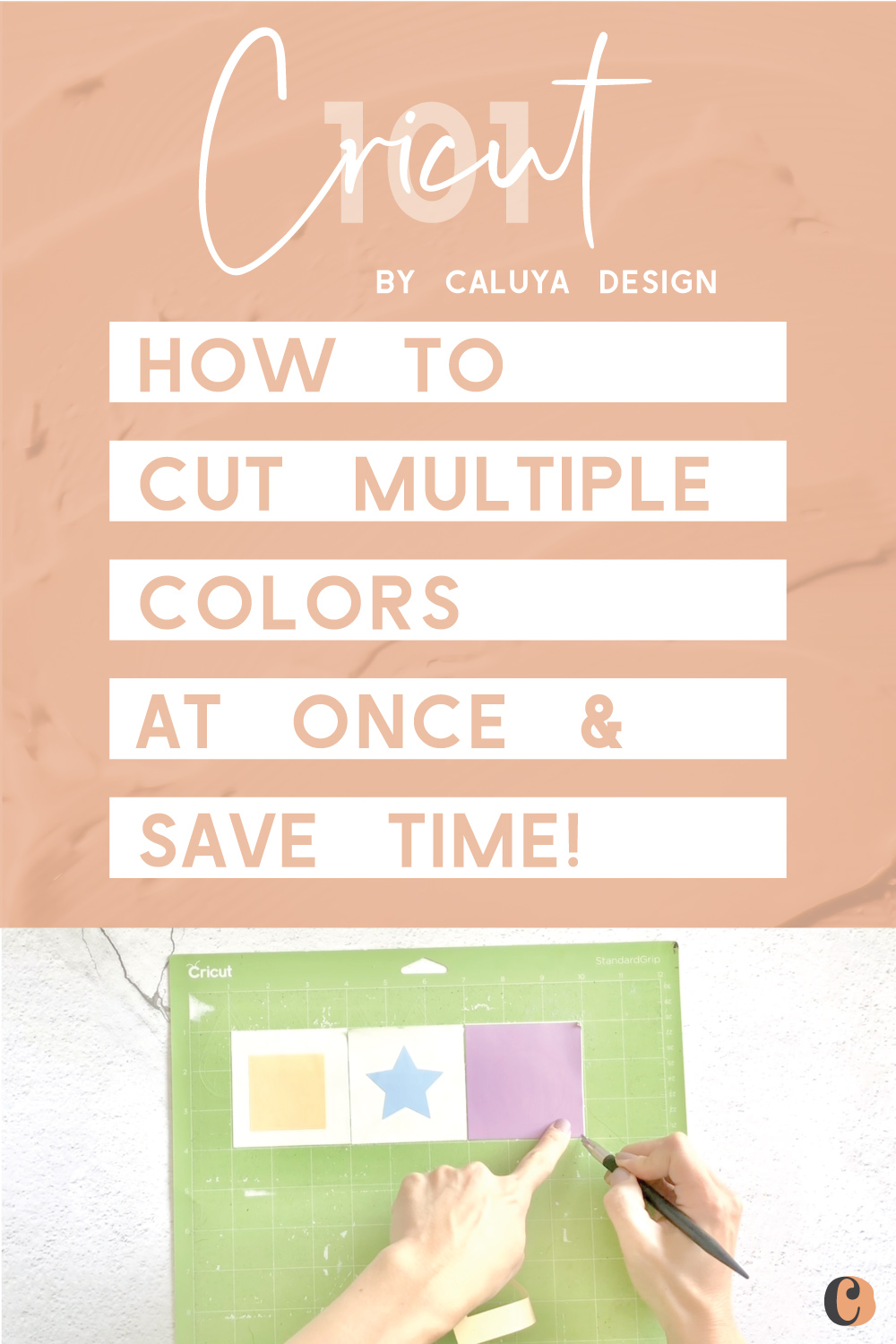 How To Cut Multiple Colors At Once & Save Time with Cricut
