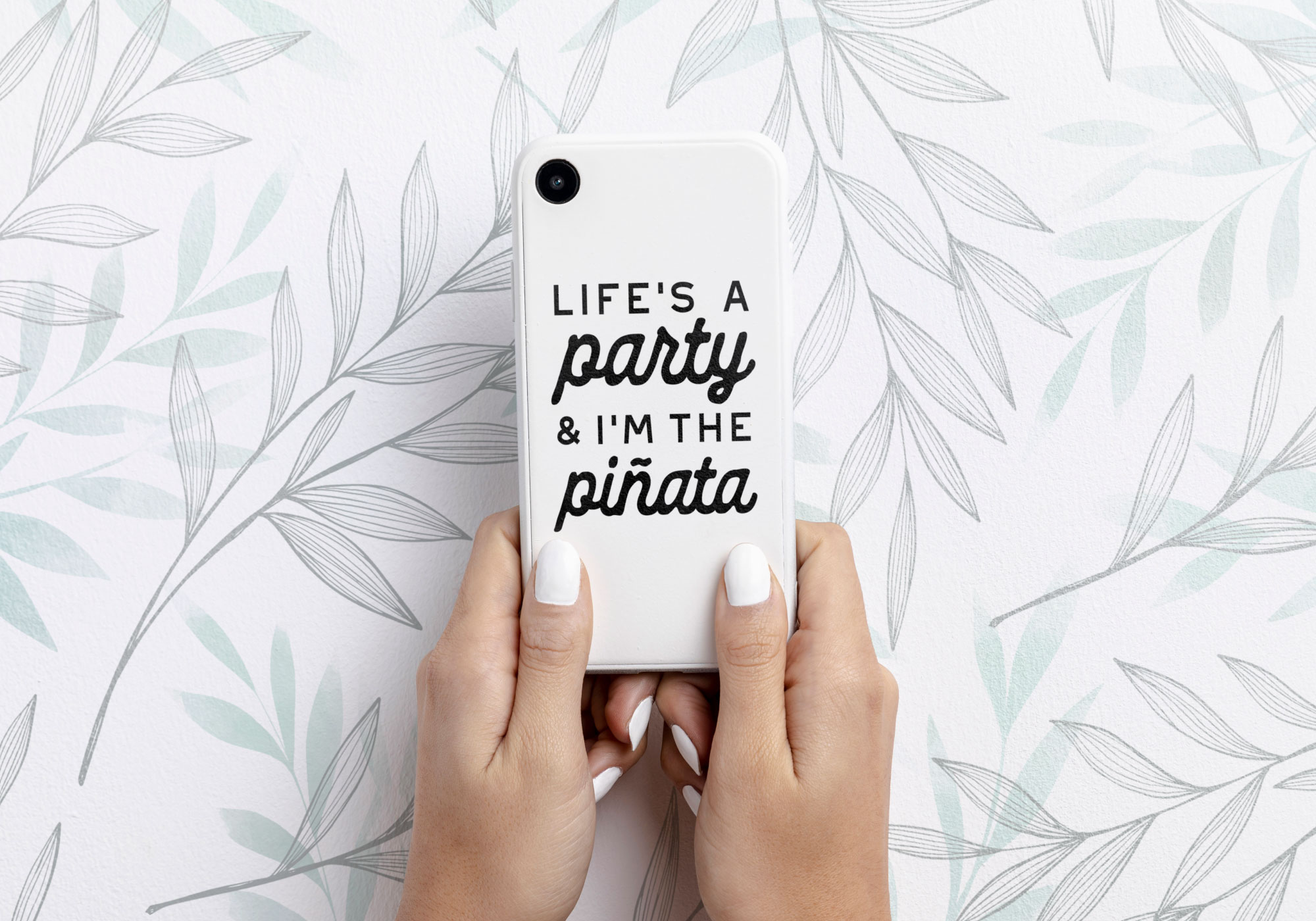 Free Life Is A Party SVG Cut File