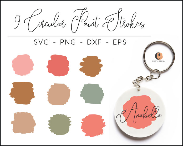 Circular Paint Cut File Bundle