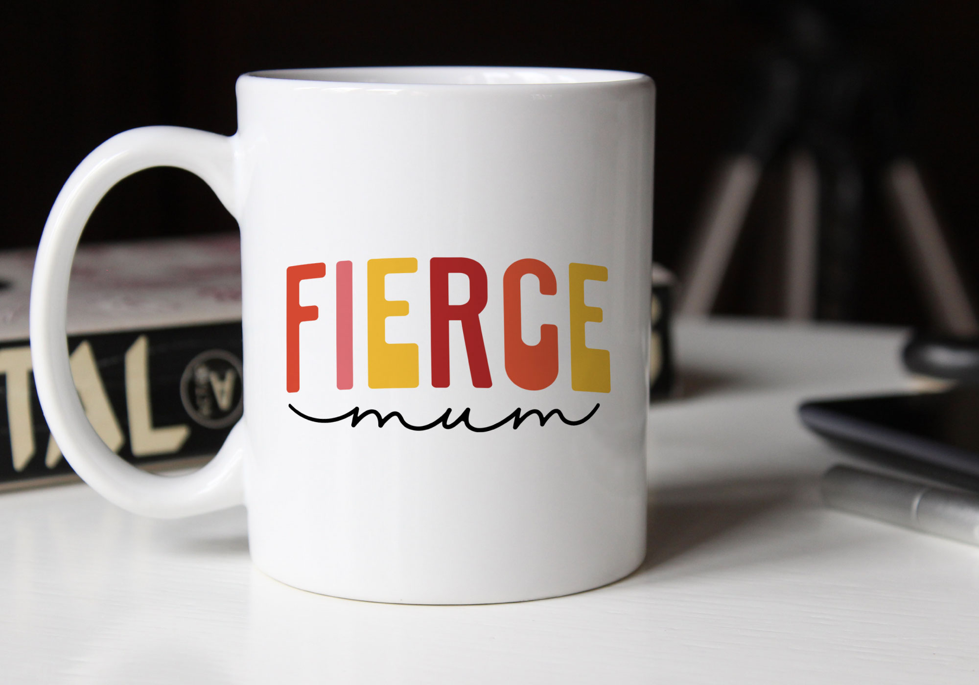 Free Fierce Mum SVG