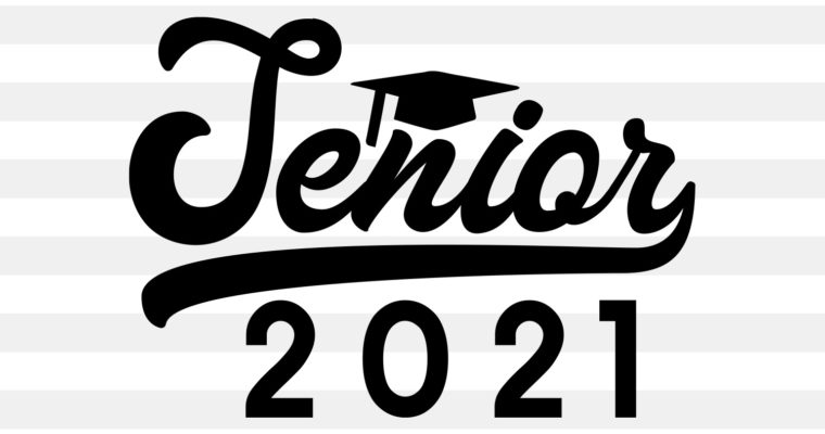 Free Bold Senior 2021 SVG