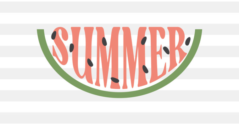 Free Watermelon Summer SVG