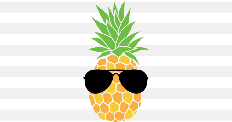 Free Mr Pineapple SVG
