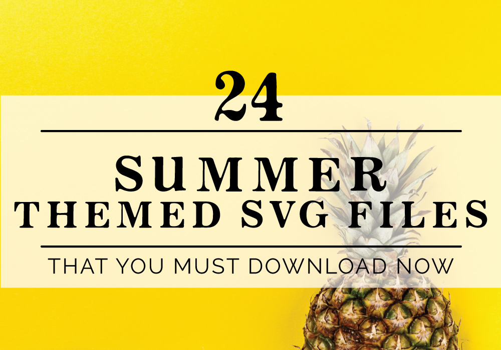 24 Free Summer Themed Svg Caluya Design