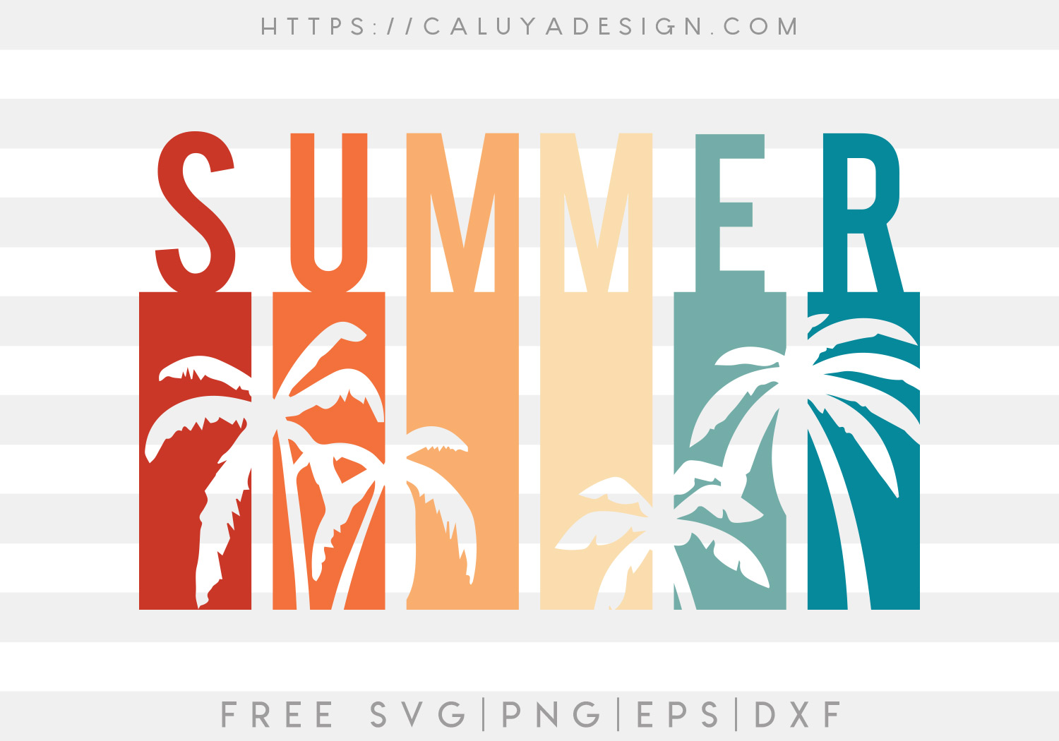 Free Summer Palm SVG