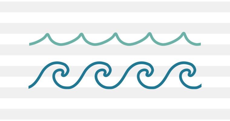 Free Wave Set SVG