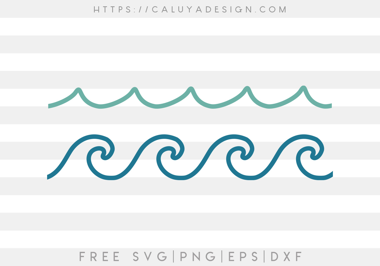 Free Wave Set SVG