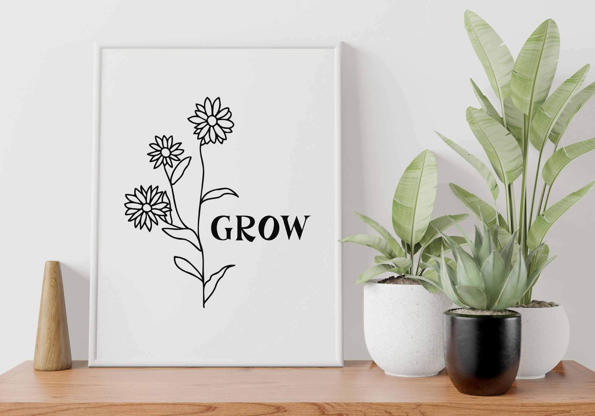 Free Grow Daisy SVG