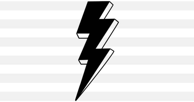 Free Lightning Bolt SVG