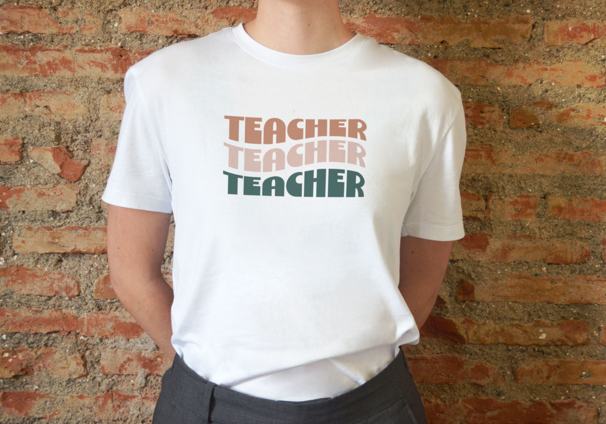 Free Retro Teacher SVG