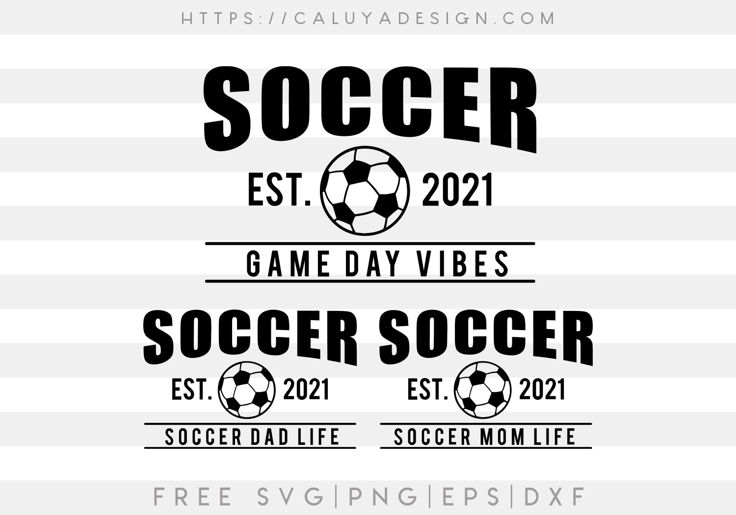 Free Soccer Life SVG