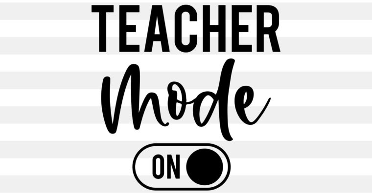 Free Teacher Mode SVG