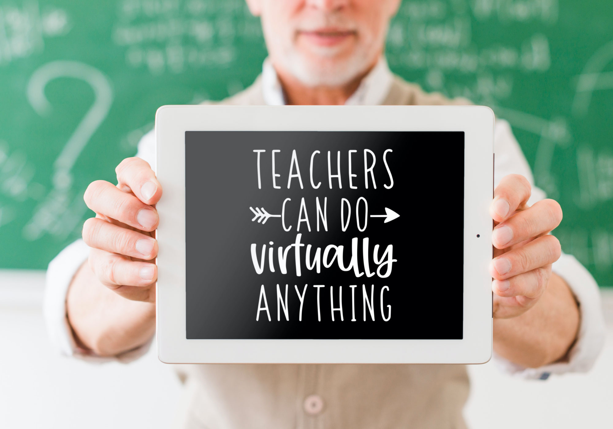 Free Teachers Can Do Virtually Anything SVG Cut File